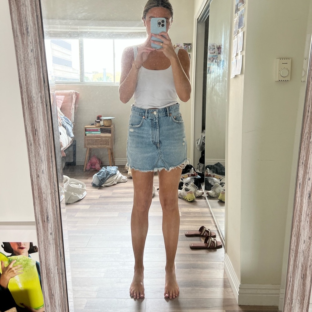 Medium Zara denim skirt